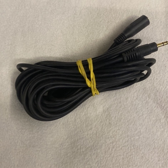 💰4 for $30 💰 stereo 3.5mm extension cable, male to female black works fine - Picture 4 of 4